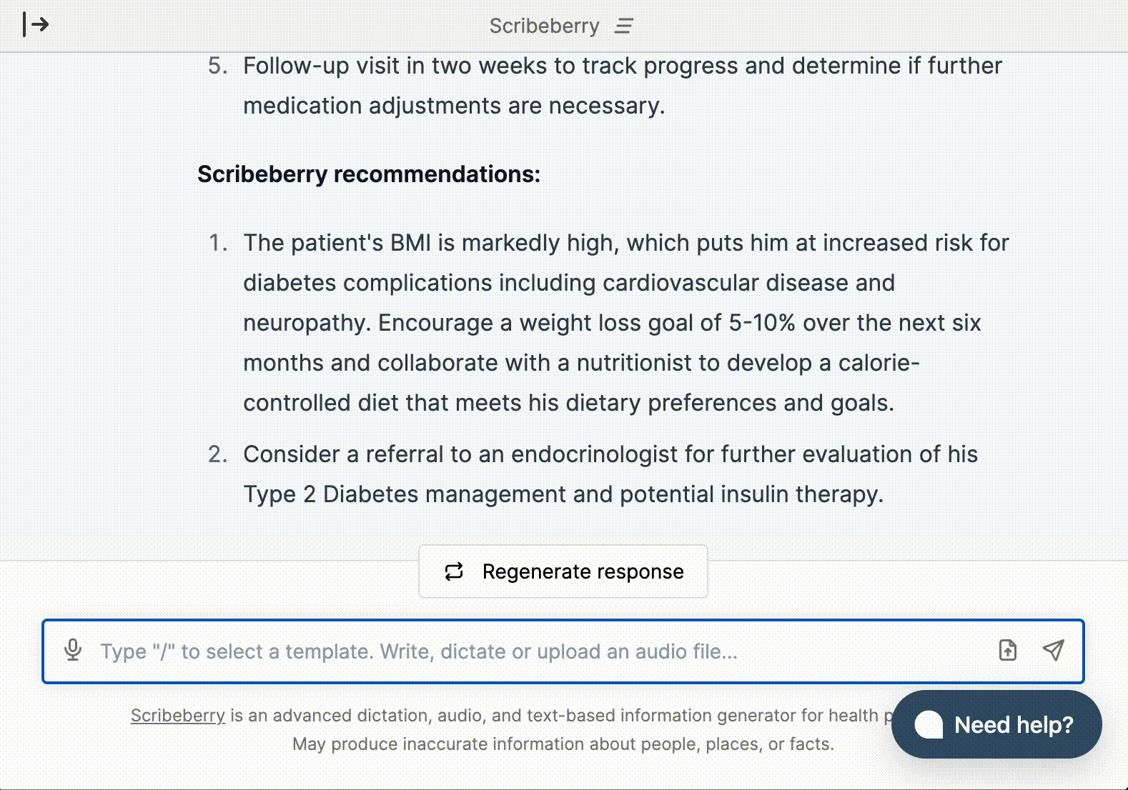 Scribeberry Demo